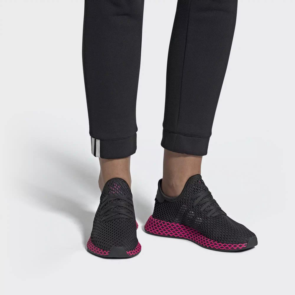 Adidas Deerupt Runner Tenis Grises Para Mujer (MX-34095)